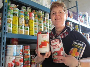 Janice Schweder is the co-ordinator of the new food bank in Hagersville. The food bank opens its doors Dec. 6, just in time for the holiday season. (MONTE SONNENBERG Simcoe Reformer)