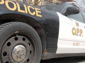 A joint police investigation into a fatal hit-and-run overnight in Augusta Township continues, with several streets in downtown Brockville closed off on Sunday afternoon. (STEVE PETTIBONE The Recorder and Times)
