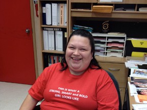 Hilda Orr-Desjarlais has been recognized as the third nominee of the Girls Inc. of Northern Alberta’s Women of Inspiration series for her hard work with Fort McKay School. SUPPLIED PHOTO