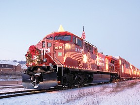 The CP Holiday Train is heading to Josephburg on Tuesday, Dec. 11 in support of the Fort Saskatchewan and Strathcona food banks. (Photo Supplied)