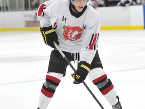 File photo
Wyatt Cota scored twice in the first period, added an assist in the third and scored into an empty net as the Islanders downed Athens 5-3 at home on Wednesday.