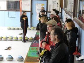 Community members gathered for a free and fun night of curling November 22.