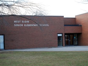West Elgin Senior Elementary School in West Lorne. (Patrick Brennan, QMI Agency)