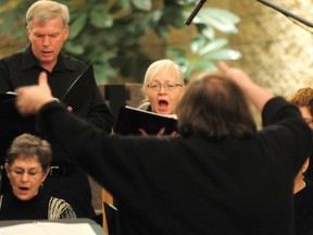 Voices in the Wilderness, led by Ken Klukas, will open and close each night at the Festival of Carols, Monday and Tuesday at St. Joseph Catholic church. (DHT file photo)