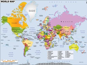 World map