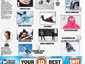 10 best snow activities