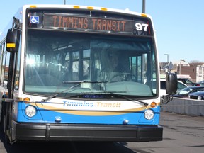 Timmins Transit bus