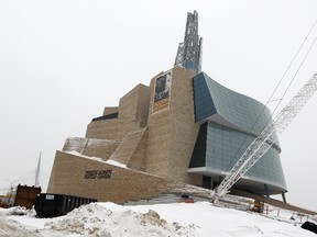 The Canadian Museum for Human Rights photographed in Winnipeg, on Sat. Dec. 1, 2012. Jason Halstead/Winnipeg Sun/QMI Agency