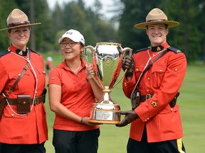 Lydia Ko wins the 2012 CN Canadian Women's Open at Vancouver Country Club in August. Photo by Harry How/Getty Images-AFP
