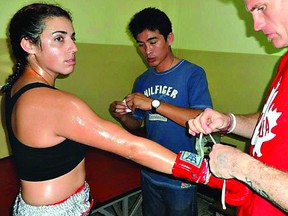 Fort Saskatchewan high school band teacher Simone Villetard, who is also an instructor at the local Arashi Do club, took on a fight in Thailand, where she managed a second-round knockout.
Photo Supplied