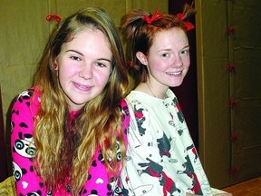 Alina Farcas (left) and Kate McDonald are part of Theatre. Complete's original production, Sigh, and Say Goodbye…A Kids’ Mis-Carol. The play is taking place on Dec. 6 at 7:30 p.m. at Kingston City Hall.     Katrina Geenevasen, Kingston This Week