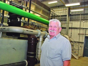 Former Town counc. Harold Lewis recently took on managerial duties at the Twin Valley Regional Water Commission’s new plant in Vulcan. Simon Ducatel Vulcan Advocate