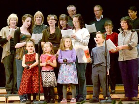 On Dec. 2 members of the community gathered to listen to Christmas music in a show to raise funds for the ministerial fund as well as the food bank.