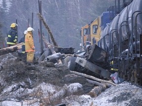 Train truck crash