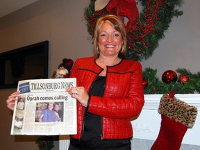Cheryl-Ann Lovie, founder of Project Ripple in Tillsonburg, said the non-profit organization is going to spend the next several months re-structuring and re-establishing itself to better meet the needs and challenges of operating a charitable organization. While they are putting all donations on hold at present, the project continues to move forward helping Denis and Alrae Turcotte of Tillsonburg. For more information, you can visit Project Ripple's page on Facebook.
KRISTINE JEAN/TILLSONBURG NEWS/QMI AGENCY