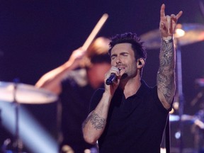 Adam Levine of Maroon 5. (Reuters files)