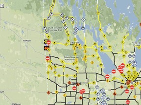 For highway reports dial 511 or visit roaddata.gov.mb.ca.