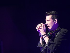 Theory of a Deadman lead singer and lead guitarist Tyler Connolly performs at the Jack Singer Music Hall in Calgary, AB Jan. 26, 2012.
JIM WELLS/CALGARY SUN/QMI AGENCY