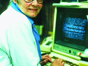 Technology has changed radically since Betty McDowell sat in front of a compugraphic machine on her last day of work for the Recorder and Times on August 28, 1987. FILE PHOTO