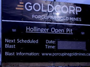Goldcorp Porcupine Gold Mines is charged by the Ministry of the Environment for a blasting incident that occurred in February of 2011. Timmins Times LOCAL NEWS photo by Len Gillis.