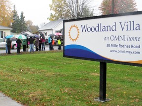 Woodland Villa protest