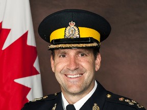 Assistant Commissioner Kevin Brosseau assumed command from Assistant Commissioner D. W. Robinson during the change of command ceremony for “D” Division was sworn in on Dec. 6 at Minto Armouries in Winnipeg.