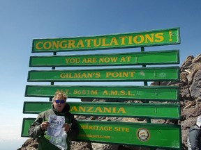 In late September,  Brazeau County resident Bart Guyon accomplished a longstanding dream and climbed Mount Kilimanjaro. 
Submitted