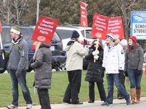 Elementary school teachers in Kingston and the Limestone District School Board will be walking out for one day on Thursday. One-day strikes are being held across the province to protest Bill 115.
QMI Agency