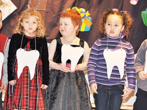 Christmas concert season is in full force beginning this week as children, like the ones above, perform a number of Christmas songs for appreciative audiences.