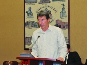 Developer Michael Veenstra hopes to see consideration of development charges for Brockville delayed until May to give developers time to research city documents about the benefits of the program.
(NICK GARDINER/The Recorder and Times)