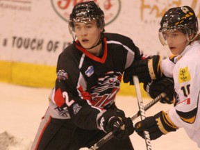 Defenceman Tyler Sehovic is one of several key players obtained by Soo Thunderbirds general manager Kevin Cain for the 2012-13 Northern Ontario Jr. Hockey League season.