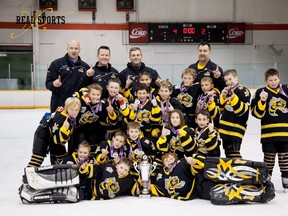 The Sarnia Sting A/AA Major Atoms, who won the Motown Cup in Detroit recently. (SPECIAL TO QMI AGENCY)