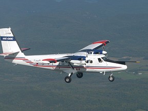 The NDP government is planning to spend up to US$7 million to buy an twin otter airplane for Manitoba Hydro employees to use when going up north. Pictured above is a twin otter plane. (National Research Council Canada photo)