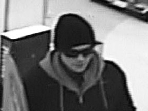 RCMP released this image of a man caught stealing narcotics from Shopper’s Drug Mart Tuesday  and are asking for assistance in identifying him. Supplied photo