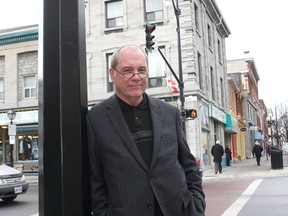 Doug Ritchie, managing director for The Downtown Kingston! Business Improvment Area, on Princess Street on Wednesday. (Ian MacAlpine The Whig-Standard)