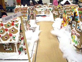 Residents of Agate Bay recreated their neighbourhood in gingerbread form to celebrate “home” as an entire street community.