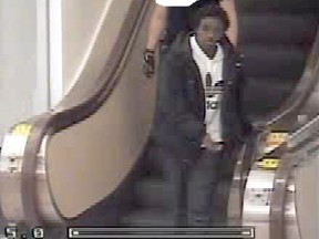 Investigators are trying to identify this man, who is believed to be responsible for stalking young boys at knife-point on two occasions in the Eaton Centre. (Toronto Police photo)