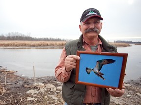 Frank Penner's photograph of an Osprey carrying a pike won first place in the "A Day in the Life" category of the Greater Napanee first annual photography contest.