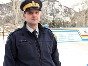 Staff Sgt. Dave Brunner is the new detachment commander for the Banff RCMP. A 21-year veteran of the force, he's been the acting detachment commander in Banff since June, but officially took over the job three weeks ago. LARISSA BARLOW/ BANFF CRAG & CANYON/ QMI AGENCY