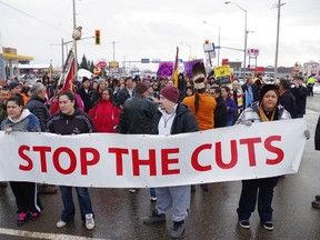 Protest halts traffic - more to come say chiefs