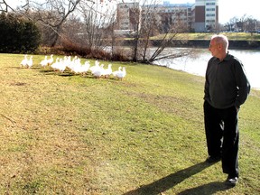 Jim Daley, superintendent of Thames Park Towers, is shown. BOB BOUGHNER bob.boughner@sunmedia.ca