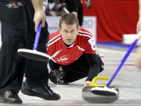 Jeff Stoughton will be a home-town favourite at next year’s Roar of the Rings in Winnipeg. He qualified for the Olympic trials with a win in Moose Jaw. (QMI File Photo)