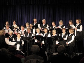 the Devon Community Singers presented their annual Christmas concert, “A Very Merry Christmas,” at the community centre on Sunday, Dec. 9.