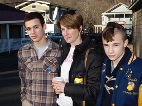 Nicholas, Christine and Luca Crudo. (JOE WARMINGTON/QMI Agency)