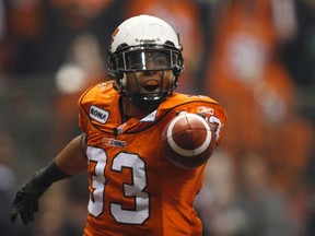 Andrew Harris Became B.C.’s starting tailback midway through 2011 season … set a CFL record in 2012 for most combined yards by a Canadian, and was named top Canadian in 2011 Grey Cup. (BEN NELMS/Reuters files)