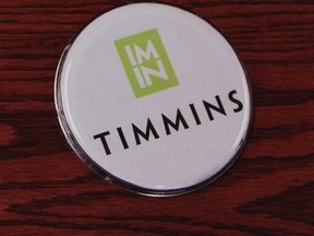 Timmins Im In is part of the city's new branding strategy. Timmins Times LOCAL NEWS photo.