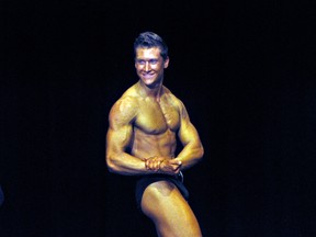 Submitted Photo

Landon Wilcock, 17, placed third in his first bodybuilding competition. Now, the Brantford Collegiate Institute student has set his sights on chasing a professional card.