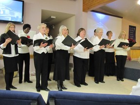 Lac Ste Anne Choristers are directed by Roxy Kydd-Sieben and accompanied by Elaine Klassen.