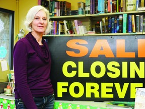 Colleen Daley, the longest-serving employee at Searchlight Books, is saddened by the coming closure of Brockville's Christian bookstore. The store is due to shut its doors next month after decades of operation under different names. (NICK GARDINER/The Recorder and Times)