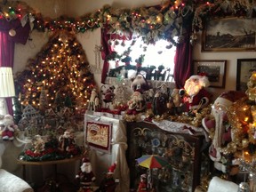A look inside the house of Jean Cooper, a.k.a Mrs Claus. ZIYAH KARMALI Special to the Examiner
